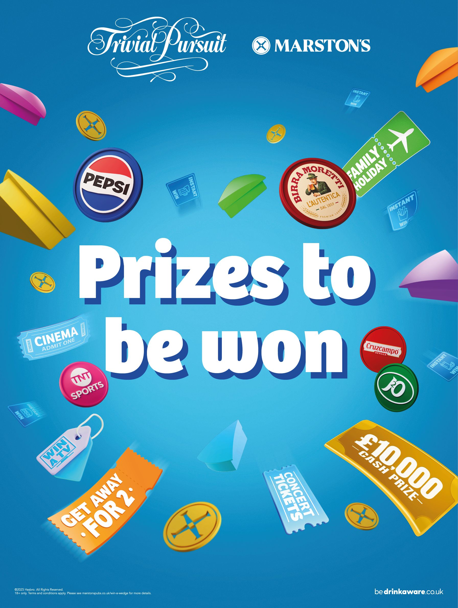 Play your way to fantastic prizes! 